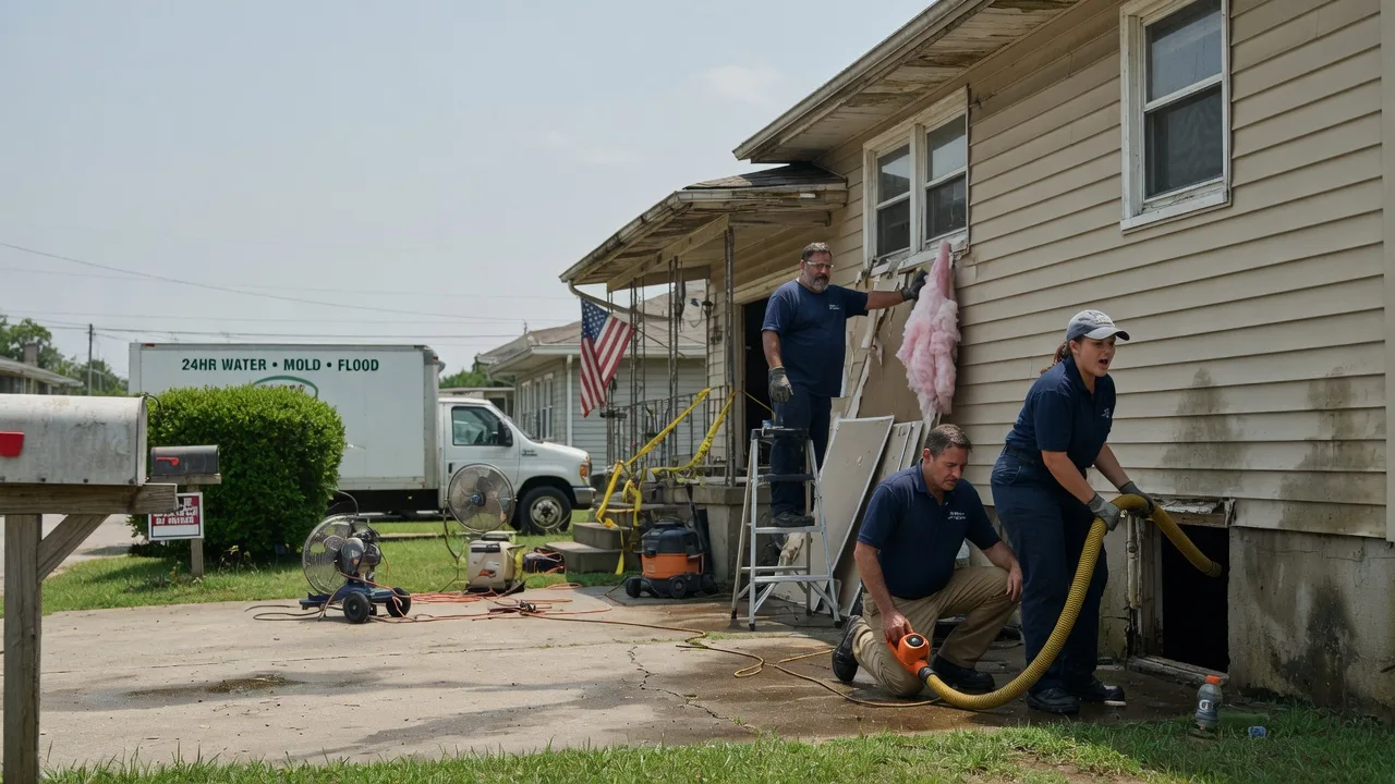 Water Damage Repair in Anchor, IL near me